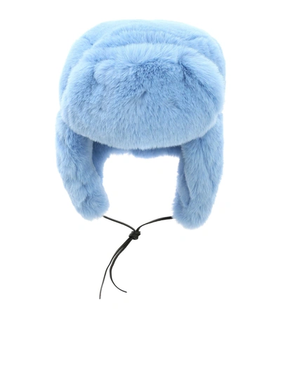 M/L Supreme Ushanka Hat Light Blue 25FW S/M Supreme Ushanka Hat