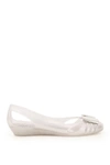 FERRAGAMO SALVATORE FERRAGAMO JELLY BALLET FLATS