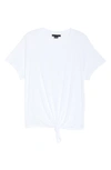 Sanctuary Perfect Knot T-shirt In White