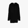 SAINT LAURENT CHUNKY CABLE KNIT CARDIGAN,631632YAQM215380547