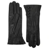 Dents Evelyn Cashmere-lined Leather Gloves In Black