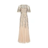 ADRIANNA PAPELL BEADED LONG GOWN,3297538