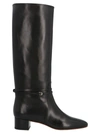 FRANCESCO RUSSO FRANCESCO RUSSO ROUND TOE BOOTS