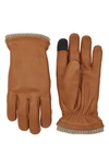 HESTRA JOHN SHEEPSKIN GLOVES,23570