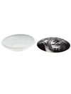 Fornasetti Printed Ceramic Box In Black