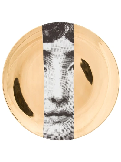 Fornasetti 印花碟 In Gold