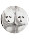 Fornasetti Rear Face Plate In Black