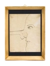 Fornasetti Erotic Painting In Multicolour