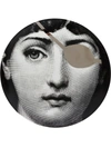 Fornasetti Pirate Eye T&v Wall Plate In Grey