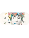 Fornasetti Fior Di Lina Tray In White