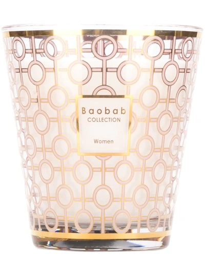 Baobab Collection Women Scented Candle In White