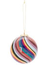 PAUL SMITH STRIPED CHRISTMAS TREE BAUBLE