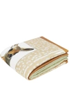 BURBERRY DEER MOTIF PRINTED THROW