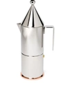 Alessi La Conica Coffee Maker In Silver
