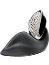 Alessi Forma Stainless Steel And Melamine Cheese Grater In Black
