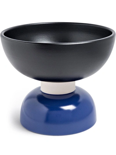 Bitossi Ceramiche Footed Bowl In Black