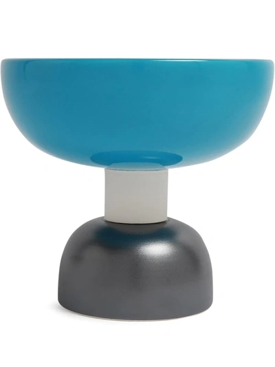 Bitossi Ceramiche Footed Bowl In Blue