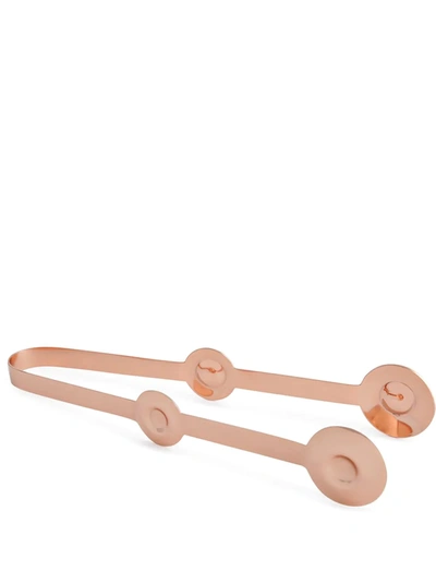 Tom Dixon Plum Cocktail Tongs In Copper