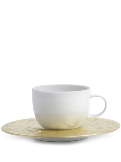 Rosenthal Zauberflöte Sarastro Cup-saucer Set In White