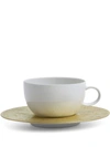 Rosenthal Zauberflöte Sarastro Low Cup Saucer Set In Gold
