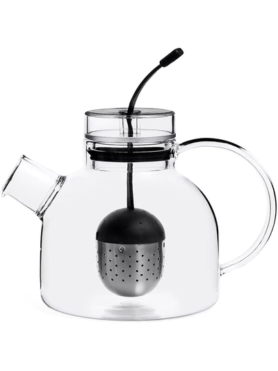 Menu Small Kettle Glass Teapot (750ml) In Black