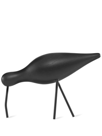 Normann Copenhagen Shorebird L Decorative Collectible In Black