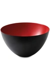Normann Copenhagen Krenit Xl Matte Bowl (25cm) In Black