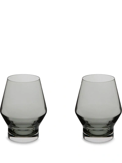 Nude Beak Set Of 2 Glasses In Grey