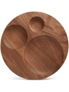 Tre Product Moln Wood Tray In Brown
