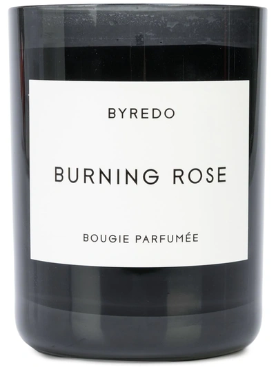 Byredo Burning Rose 240公克香氛蜡烛 In Black