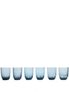 NASONMORETTI IDRA WATER GLASSES (SET OF 6)