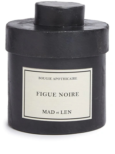 Mad Et Len Figue Noire Scented Candle (300g) In Black