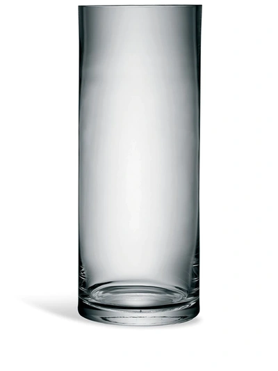 Lsa International Column Large Glass Vase In Transparent