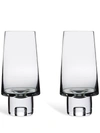 Tom Dixon Tank Ball Glasses (set Of 2) In Neutrals
