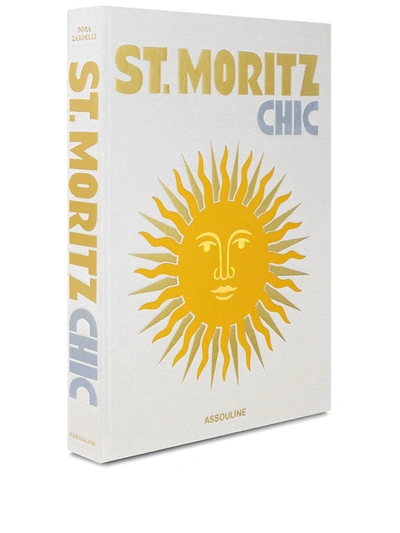 Assouline St. Mortiz Chic By Dora Lardelli In White, Yellow