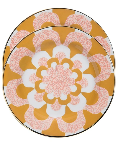 LA DOUBLEJ MOSAICO DESSERT PLATES (SET OF 2)