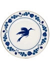 La Doublej Wildbird Charger Plate In White