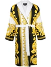 VERSACE HOME CRETE DE FLEUR-PRINT BATHdressing gown