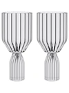 Fferrone Design Margot Wine Goblet (set Of 2) In Clear