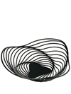Alessi Trinity Fruit Basket In Black