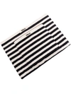 TEKLA STRIPE-PRINT TOWEL SET