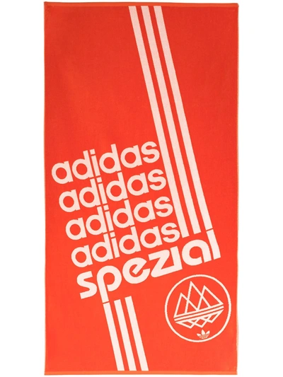 Adidas Originals Spezial Logo印花毛巾 In Orange