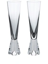 Tom Dixon Set Of 2 Tank Champagne Glasses In White