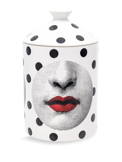 Fornasetti Profumi X Commes Des Garçons Comme Des Forna Otto Scented Candle (300g) In White