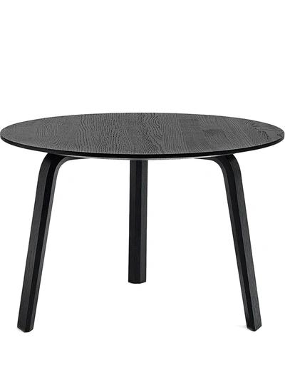 Hay Bella Small Lacquered Coffee Table In Schwarz
