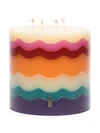 Missoni Flame Four-wick Layered Candle In Neutrals