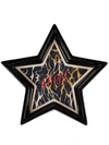 Gucci Hand Painted Marble Effect Star Tray In Black