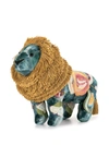 ANKE DRECHSEL EMBROIDERED LION SOFT TOY