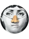 Fornasetti Tema E Variazioni Nº 140 Wall Plate In White