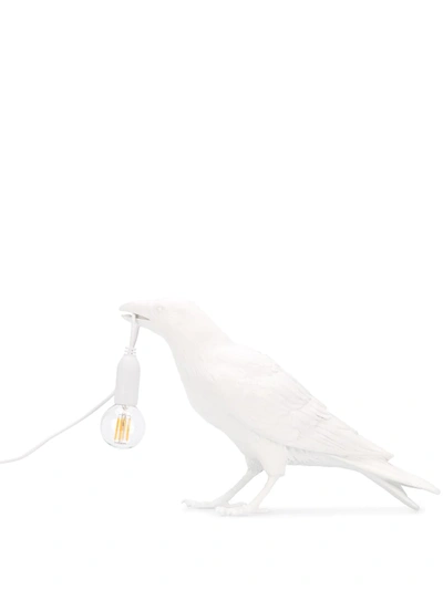 Seletti Bird Lamp In White